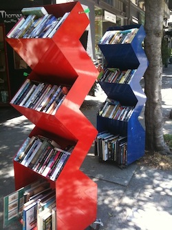 Outdoor Bookshelf, Berkeley CA